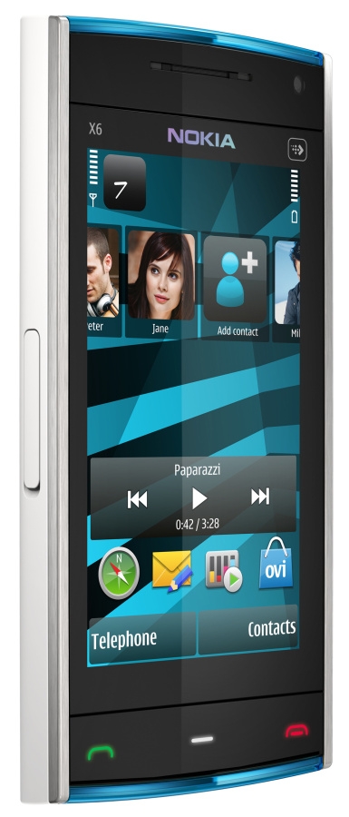 fotky telefonu Nokia X6